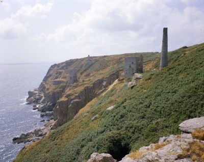Trewavas Cliff. Looking W. 1975