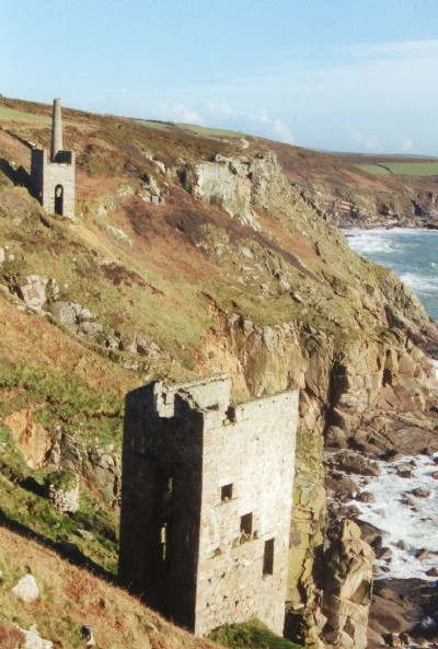 Mounts Bay Area- Trewavas Head Mine View 20.1.99