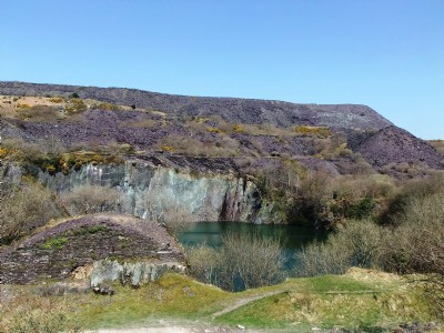 15.04.10 Tal-Y-Sarn Slate Pit