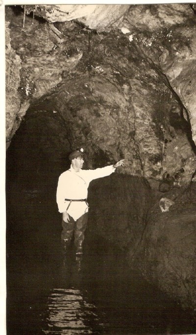 Intersection with Georgina Lode in the tunnel, 1965
