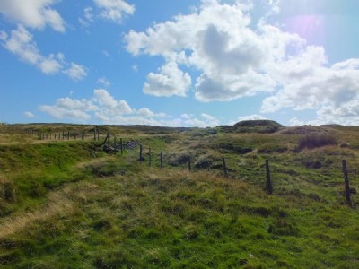 Tramway embankment