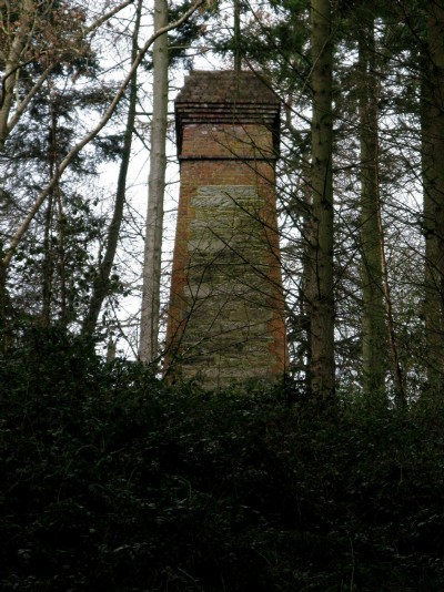 Chimney viewed from the road
