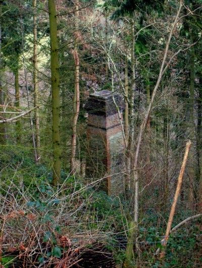 Chimney viewed from above