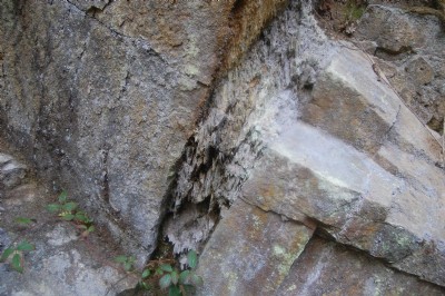 Seam in quarry