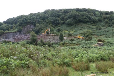Tyn yr Weirglodd Slate Quarry.
