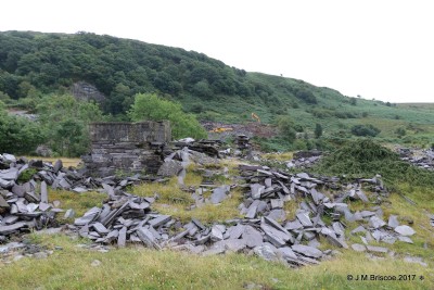 Tyn yr Weirglodd Slate Quarry.