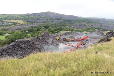 Tyn yr Weirglodd Slate Quarry.