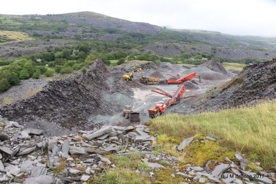 Tyn yr Weirglodd Slate Quarry.