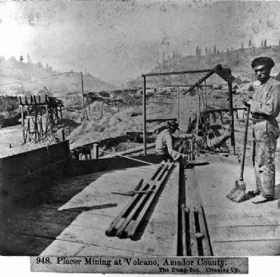 Placer mining, 1866