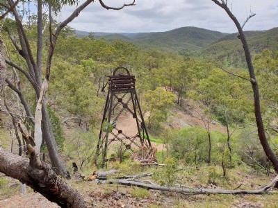 Vulcan Tin Mine Head-frame