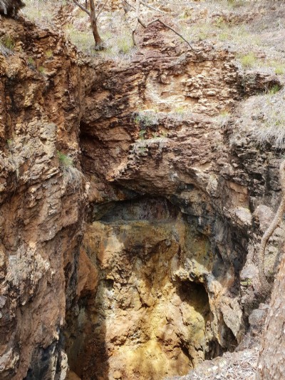 Vulcan Open-cut, Upper Part