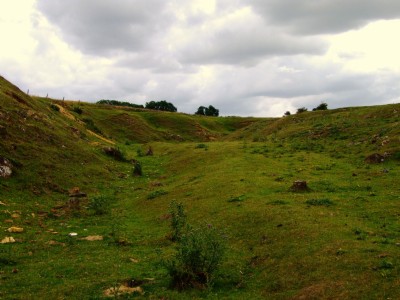 16.07.09 Wakerley Quarry workings