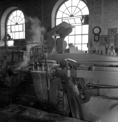 Link motion on one of the Fowler engines 1979