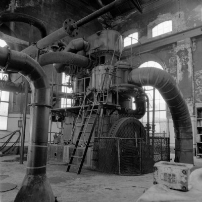 Steam compressor, Walton Colliery 1979