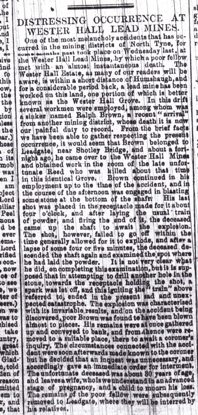 Newspaper cutting