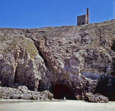 Lode in cliff and adit cave 1969