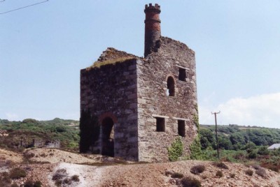 Porthtowan.Scorrier- Wheal Ellen front 12.07.99