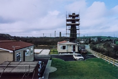 Stack about to be demolished