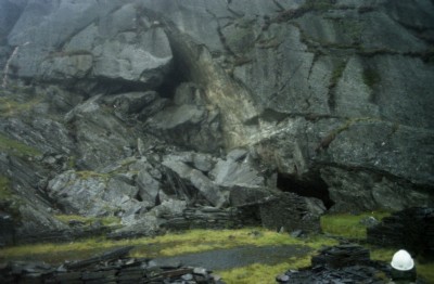 Fall at end of Mills Floor