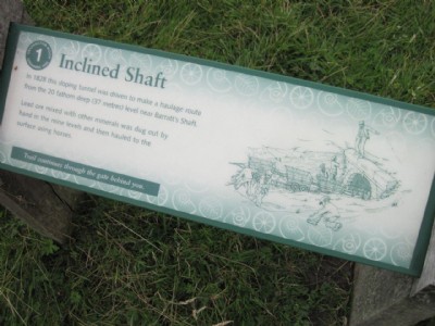 Barrett 1828 Incline Info board