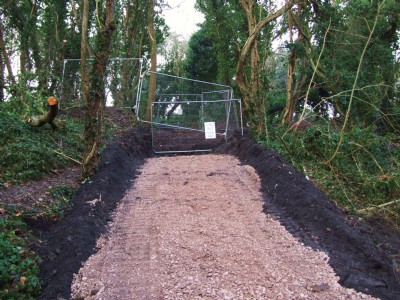 09.01.09 Yate No 2 Road to Old Shaft ready for capping