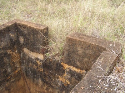 Detail of end of beam pit, Reid's Shaft