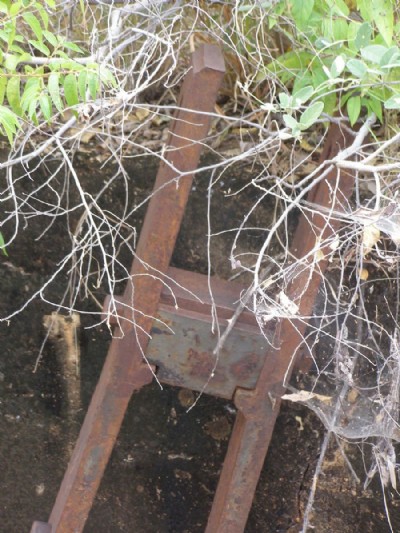 Detail of Drive Rod End, Reid's Shaft