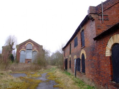 25.03.09 New Hawne Colliery - Winder, Fan and Workshops